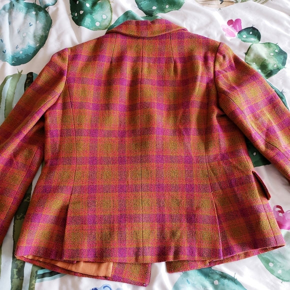 Vintage wool coat & vest set - Picture 8 of 9